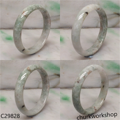 Mix color jade bangle