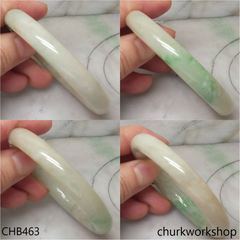 Pale yellowish green bangle