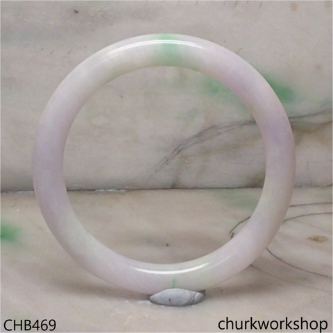 Light lavender mix green bangle