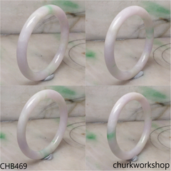 Light lavender mix green bangle