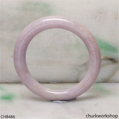 Lavender jade bangle