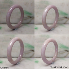 Lavender jade bangle