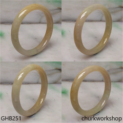 Brownish small jade bangle