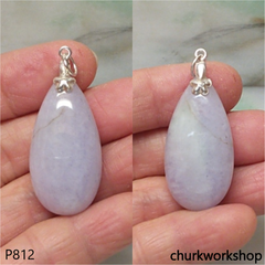 Lavender jade pendant