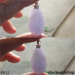 Lavender jade pendant