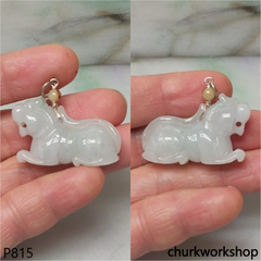 Jade tiger pendant