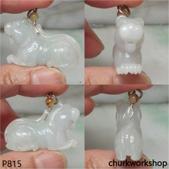 Jade tiger pendant