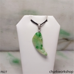 Jade fish pendant