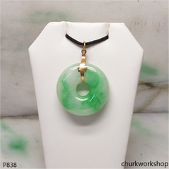 Green jade pendant