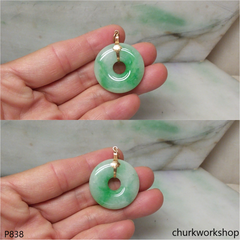 Green jade pendant