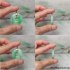 Green jade pendant