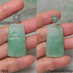 Light green jade pendant