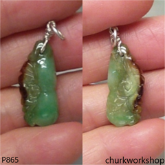 Small jade gourd pendant