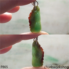 Small jade gourd pendant