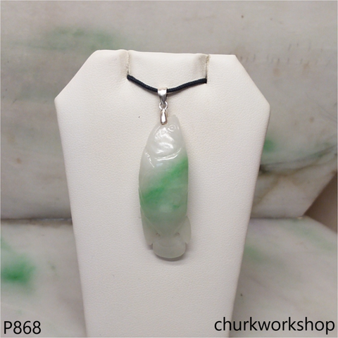 Jade fish pendant