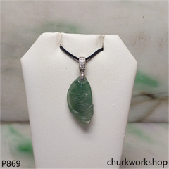 Jade fish pendant