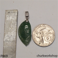 Jade fish pendant