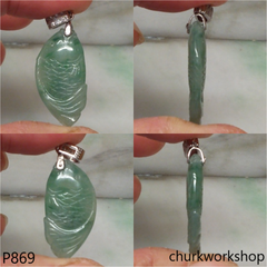 Jade fish pendant