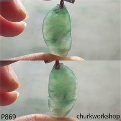 Jade fish pendant