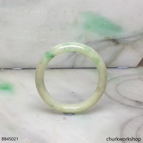 Light green with splotches green baby bangle