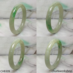 Green jade bangle