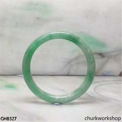 Small green jade bangle