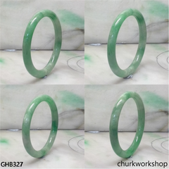 Small green jade bangle