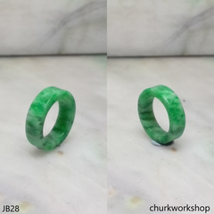 Green jade unisex jade band