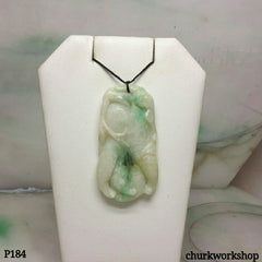 Jade carved pendant