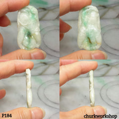 Jade carved pendant