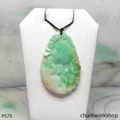 Jade carved pendant.