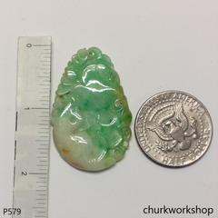 Jade carved pendant.