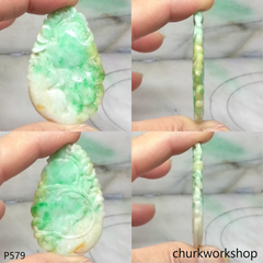 Jade carved pendant.