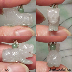 Small jade tiger pendant