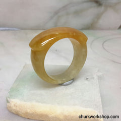 Unisex honey red jade band