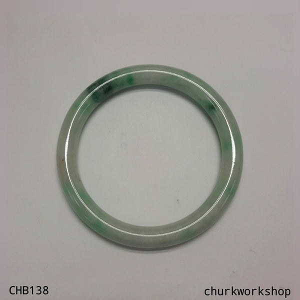 Jade bangle, green jade bangle – Churk Work Shop