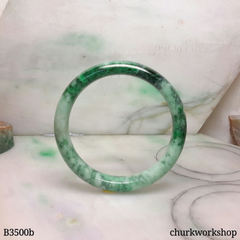 Green jade bangle