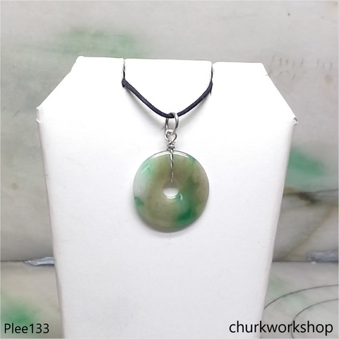 Jade Donut pendant